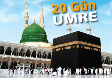 20 Günlük Umre Turu - 20 Günlük Umre Turları Diyanet Onaylı