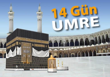 14 Günlük Umre Turu - 14 Günlük Umre Turları Diyanet Onaylı