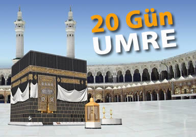 20 Günlük Umre Turu - 20 Günlük Umre Turları Diyanet Onaylı